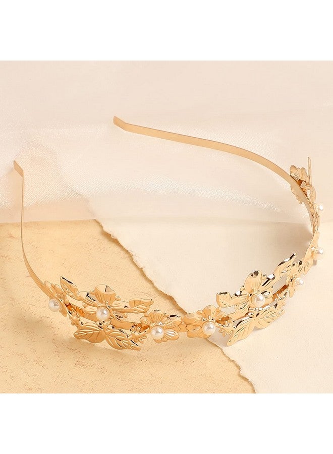 SOHI Gold plated Hair band for Women and Girls | Stones, Crystals, Embellished | Head Jewellery for women | Hair belt for girls | Fancy hair band | Hair Accessories for brides | Stylish & Trendy - Image 2