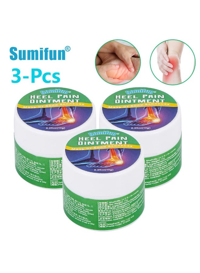 سوميفون 3 قطع مرهم آلام الكعب - جل بارد لالتهاب الأوتار والقدم وكريم علاج المفاصل والعظام كريم الغضروف المفصلي الزليلي 3 قطع - Image 1