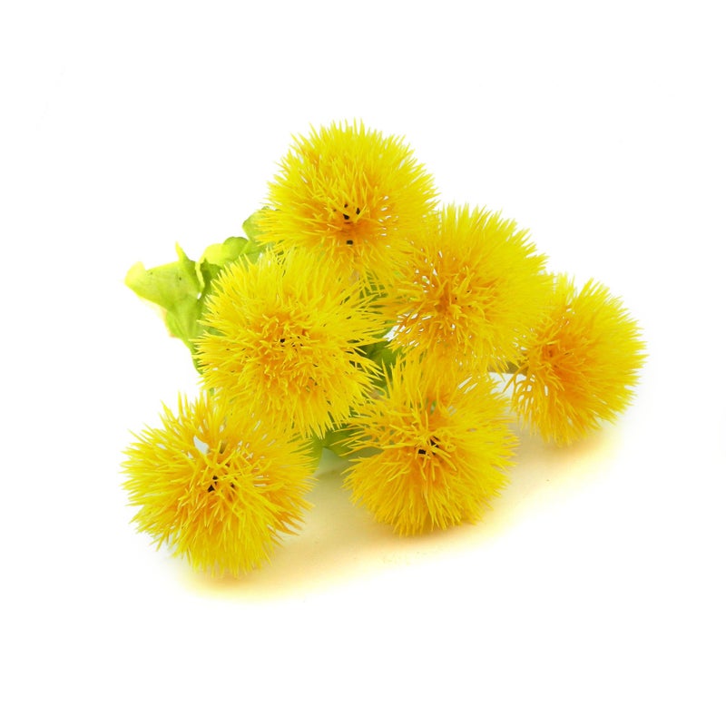 Riverbyland Artificial Flowers Yellow Dandelion 6 Bunches - Image 4