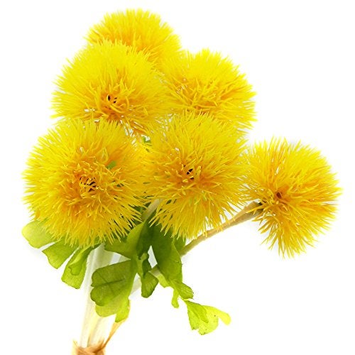 Riverbyland Artificial Flowers Yellow Dandelion 6 Bunches - Image 2