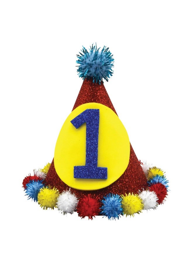 Creativity Street Glitter Poms 2" X 16-Piece Assorted - Image 3