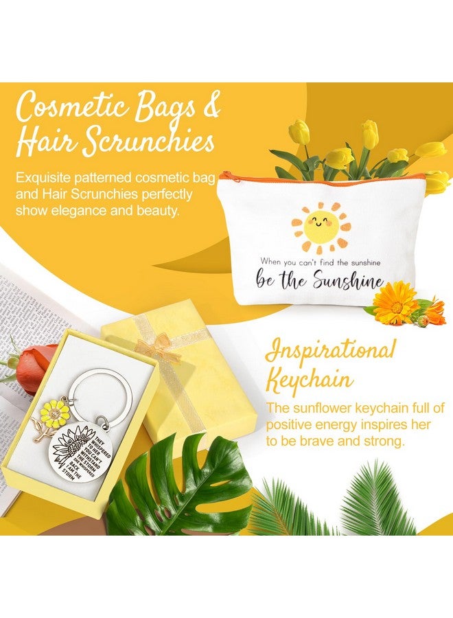Suhctuptx Get Well Soon Gift Baskets for Women, 9pcs Care Package for Women, After Surgery Recovery Gifts for Women, Feel Better Gifts Thinking Of You Gifts - Sending You Sunshine Box for Sick Friend - Image 4