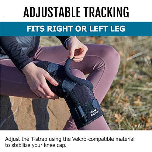BioSkin Wraparound Patella Stabilizer Knee Brace for Patellofemoral Pain, Patella Tracking Disorders, Dislocation, and Subluxation, Left or Right Kneecap Tracking (L) - Image 2