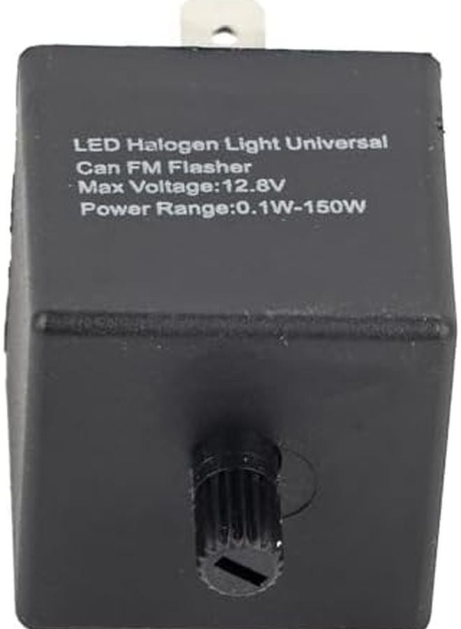 12V 3 Pin Adjustable Flasher Relay Universal LED Turn Signal Blinker for Automotive Motorcycle - Image 3