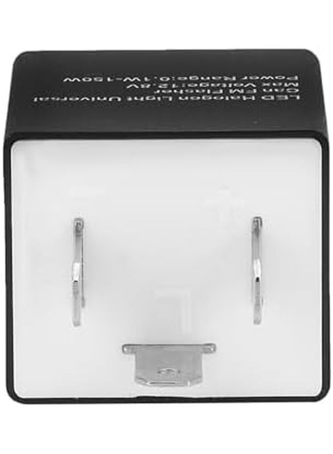 12V 3 Pin Adjustable Flasher Relay Universal LED Turn Signal Blinker for Automotive Motorcycle - Image 5