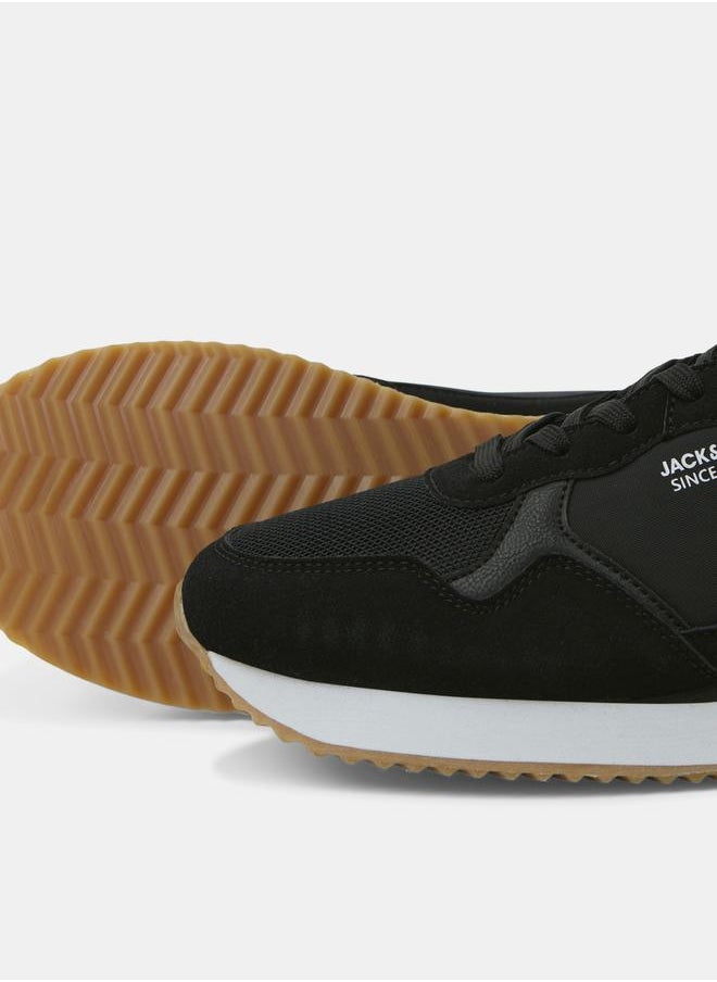JACK & JONES Textured Lace Up Sneakers  - Image 3
