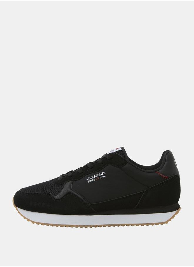 JACK & JONES Textured Lace Up Sneakers  - Image 1