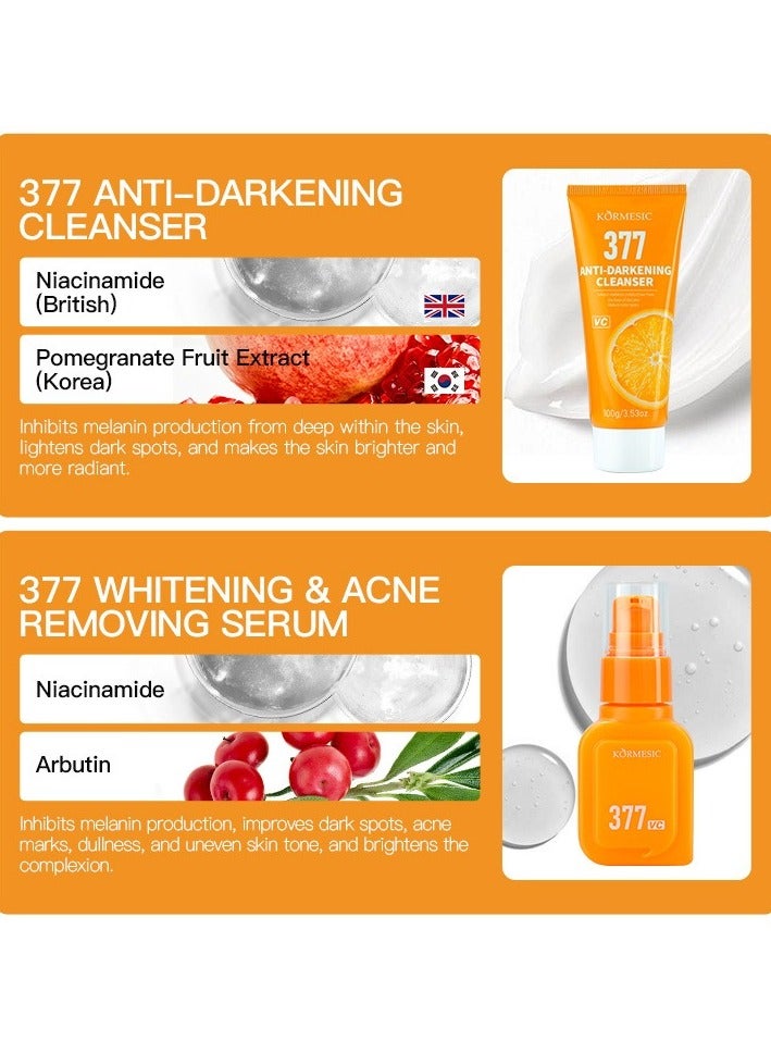 Kormesic غسول الوجه بفيتامين سي من في سي | تنظيف لطيف، تفتيح، وتغذية - Image 2