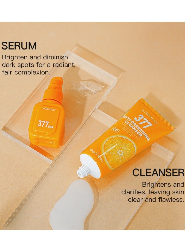 Kormesic غسول الوجه بفيتامين سي من في سي | تنظيف لطيف، تفتيح، وتغذية - Image 4