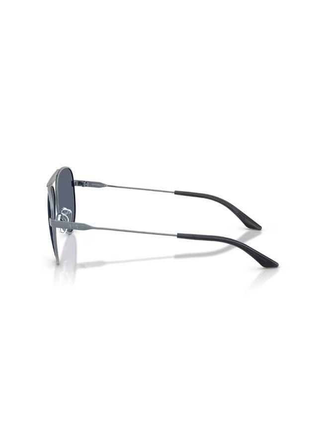 Armani Exchange Full Rim Unisex Pilot Sunglasses 58 0AX2060S - Image 3