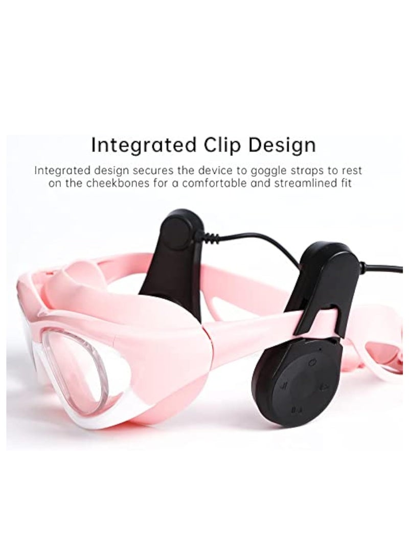 KASTWAVE Open Ear Headphones, Swimming Headphones, Bone Conduction Headphones, Underwater Music MP3 Player with 8G Memory, IPX8 Waterproof, for Swimmers and Athletes, Fit for Workouts, Running and Swimming - Image 4