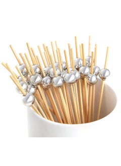 200 PCS Cocktail Picks Count Sticks Wooden Toothpicks, Party Supplies Gold Pearl and Silver Pearl (Multicolour) - pzsku/ZF5DD119700EFF415188FZ/45/_/1739776836/d403bf09-5788-47c6-956e-433a846e7692