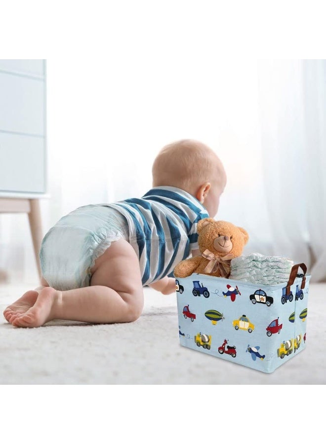 HKEC Rectangle Storage Basket with Handles - Image 2