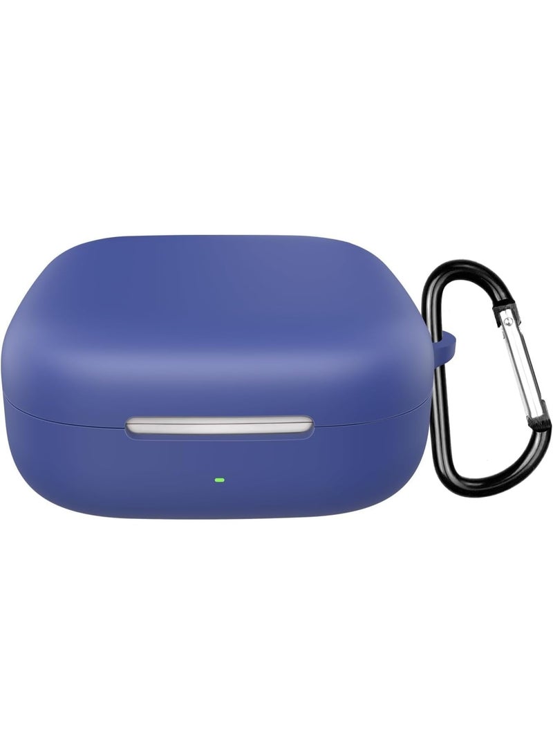 سماعات هواوي فري آرك المفتوحة، غطاء حماية من السيليكون الناعم الممتص للصدمات مع سلسلة مفاتيح و مشبك لمنع الضياع لسماعات هواوي فري آرك اللاسلكية، ازرق