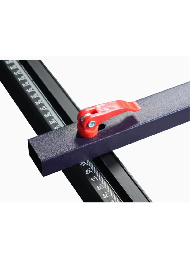 makute - Manual Tile Cutter, 1200mm Cutting Width, 6-15mm Cutting Thickness, Heavy-Duty Steel Base, Precision Chromed Rods, Ergonomic Handle, Professional Tile Cutting Tool, TC1200-1 - Image 1