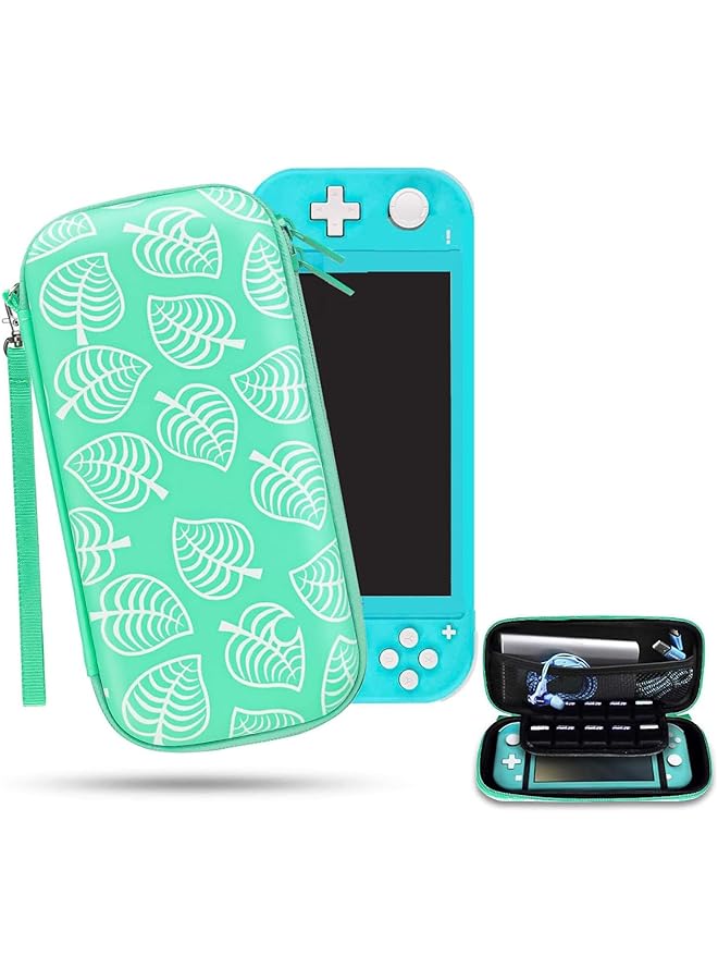 أكس سبرينج حقيبة حمل لجهاز Switch Lite، حقيبة سفر محمولة مع 10 خراطيش ألعاب، غطاء واقٍ للتخزين مقاوم للماء، حقيبة تخزين مضيفة لملحقات وحدة التحكم Switch Lite - Image 1