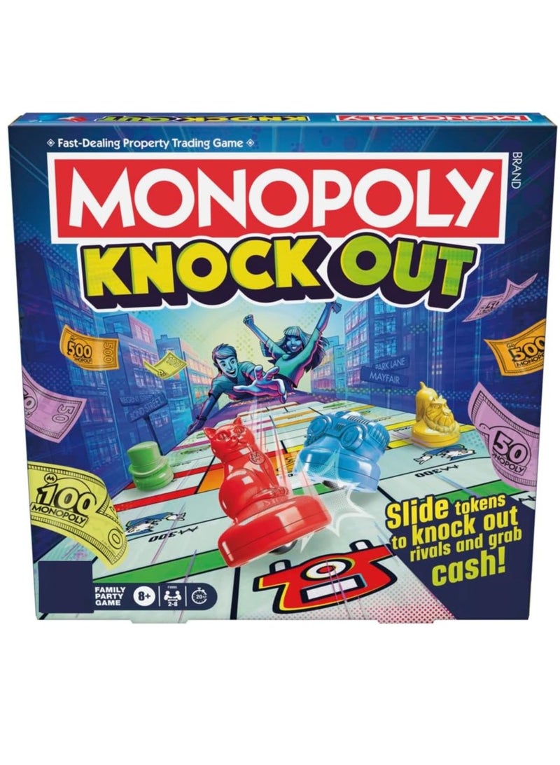 Monopoly لعبة مونوبولي نوك آوت للحفلات العائلية - Image 5