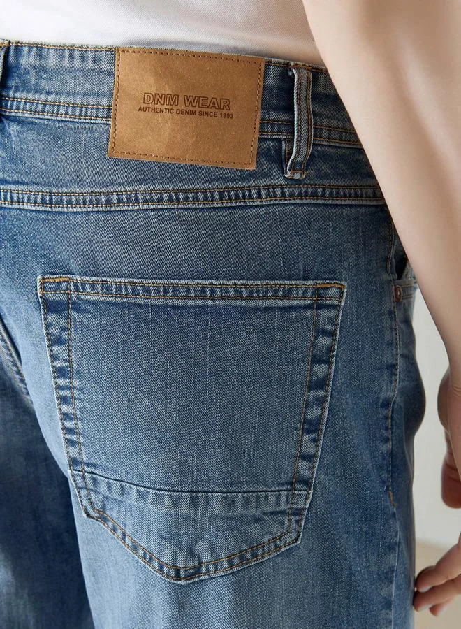 Splash FAV BLUE Men Straight Fit High Rise Jeans for Men | Best Price UAE