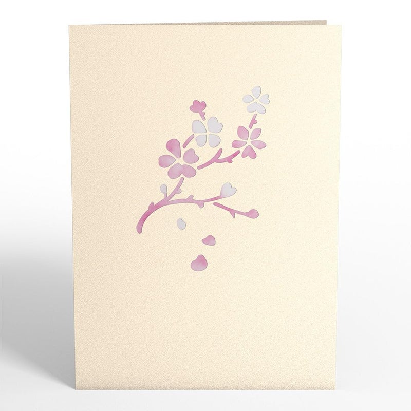 Lovepop Everyday Pop-Up Card for Her and Him- 3D Thinking of You Greeting Cards for Boys, Girls, Men, Women - 5" x 7" Cherry Blossom - Blank Note Card & Envelope Included - Image 3