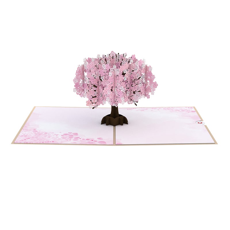 Lovepop Everyday Pop-Up Card for Her and Him- 3D Thinking of You Greeting Cards for Boys, Girls, Men, Women - 5" x 7" Cherry Blossom - Blank Note Card & Envelope Included - Image 4