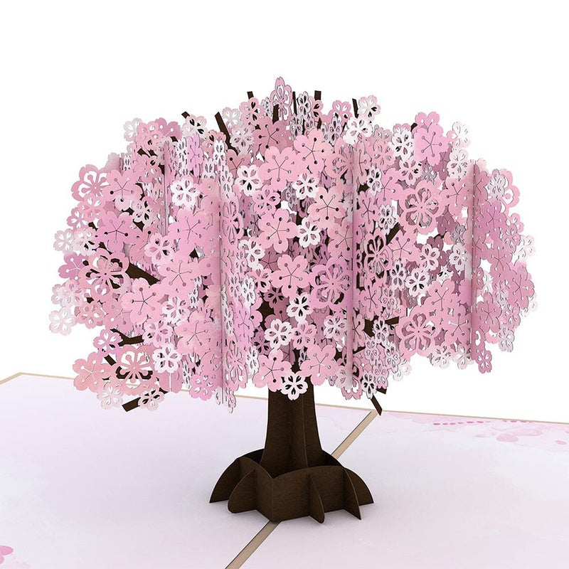 Lovepop Everyday Pop-Up Card for Her and Him- 3D Thinking of You Greeting Cards for Boys, Girls, Men, Women - 5" x 7" Cherry Blossom - Blank Note Card & Envelope Included - Image 2