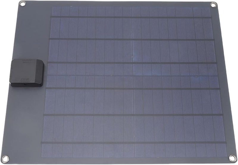 35W Solar Panel Car Battery Charger Waterproof Portable Kit For RV Tractor Boat - Image 1