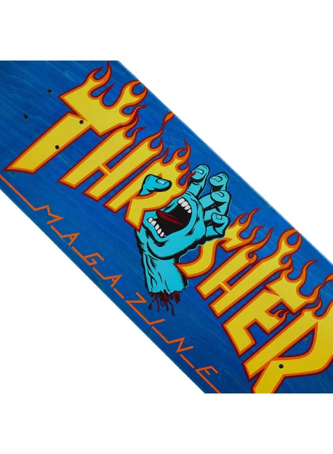 Santa Cruz x Thrasher Screaming Flame Logo 8.25" x 31.8" Skateboard Deck (7021223) - Image 2