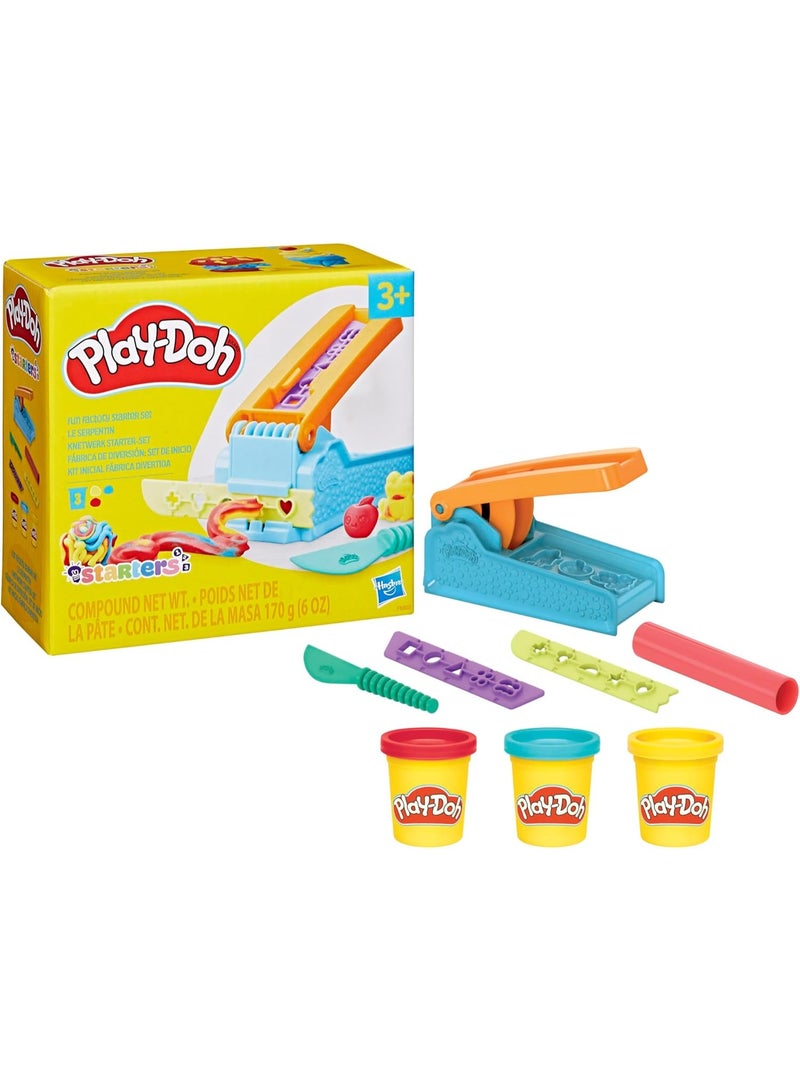 بلاي دوه مجموعة بلاي دوه فن فاكتوري للمبتدئين - مجموعة فنون وحرف يدوية للأطفال - Image 1