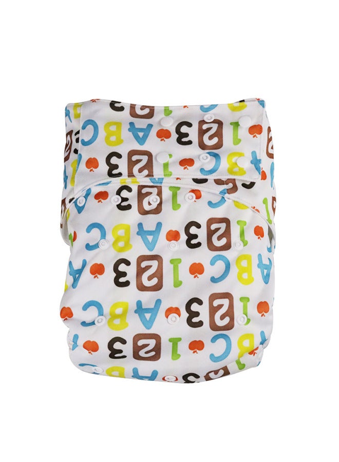 حفاضات الكبار القماشية ذات الأزرار المطبوعة - حفاضات جيب قابلة للغسل تزيد من نفاذية الهواء وتقي من التسرب - منتجات رعاية الكبار من الجيل الأول