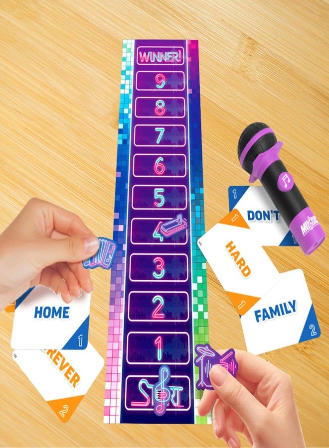 YOYOKIT Music Party Game, 2-10 Players Grab Karaoke Singing Challenge Board Card Games for Family & Friends with 250 Song Lyric, Ideal for Hilarious Nights, Birthday Party, Christmas Game for Adult - Image 5