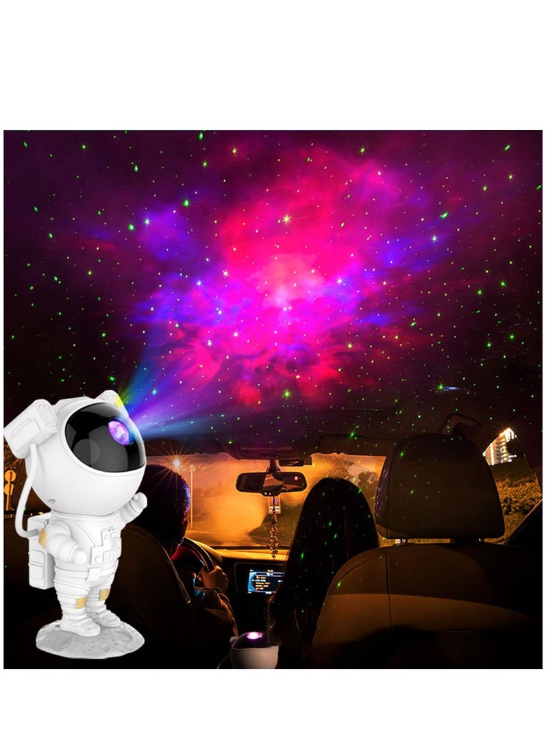 ELTRAZONE Astronaut Star Projector Night Lights, Kids Room Decor Aesthetic,Astronaut Nebula Galaxy Projector Night Light,Remote Control Timing and 360°Rotation Magnetic Head,Lights for Bedroom,Gaming Room Decor - Image 2