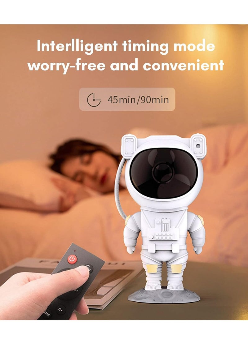 ELTRAZONE Astronaut Star Projector Night Lights, Kids Room Decor Aesthetic,Astronaut Nebula Galaxy Projector Night Light,Remote Control Timing and 360°Rotation Magnetic Head,Lights for Bedroom,Gaming Room Decor - Image 5