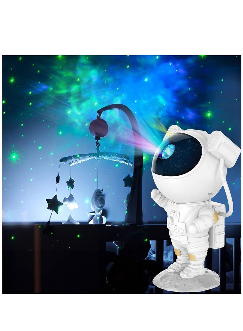 ELTRAZONE Astronaut Star Projector Night Lights, Kids Room Decor Aesthetic,Astronaut Nebula Galaxy Projector Night Light,Remote Control Timing and 360°Rotation Magnetic Head,Lights for Bedroom,Gaming Room Decor - Image 3