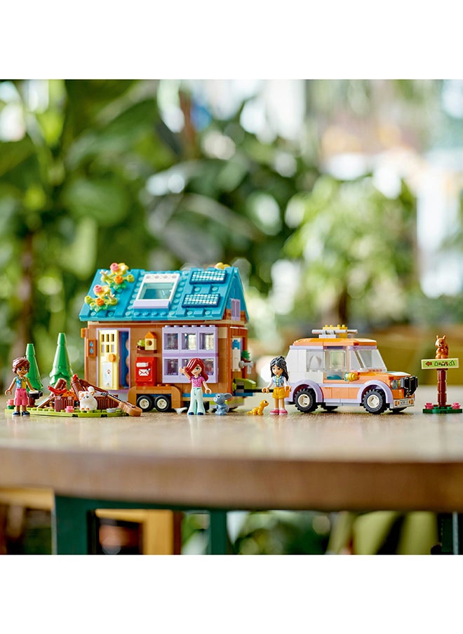 LEGO مجموعة ألعاب بناء منزل صغير أصدقاء 41735; هدية للأطفال بعمر 7 سنوات فما فوق; مع 3 دمى مصغرة و 4 شخصيات حيوانات; الأطفال يبدعون مع مجموعة التخييم هذه (785 قطعة)  - Image 4