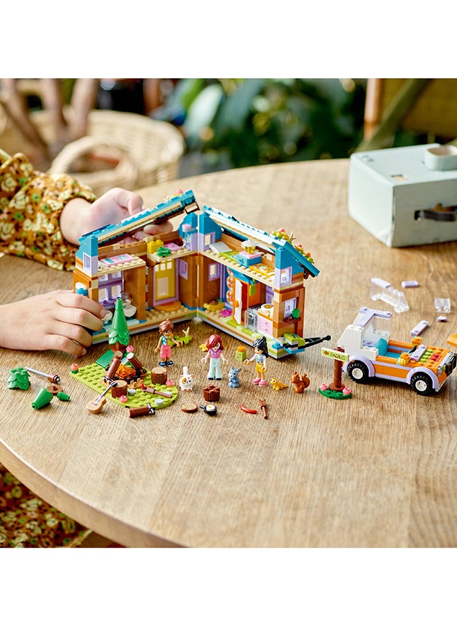 LEGO مجموعة ألعاب بناء منزل صغير أصدقاء 41735; هدية للأطفال بعمر 7 سنوات فما فوق; مع 3 دمى مصغرة و 4 شخصيات حيوانات; الأطفال يبدعون مع مجموعة التخييم هذه (785 قطعة)  - Image 3