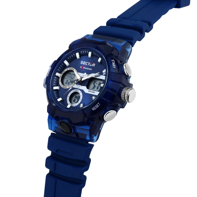 Sector  EX-46 collection Men's Blue Plastic watch - R3251242506 for Men | Best Price UAE