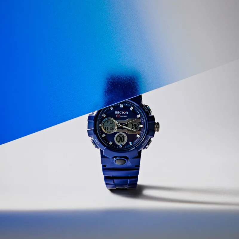 Sector  EX-46 collection Men's Blue Plastic watch - R3251242506 for Men | Best Price UAE