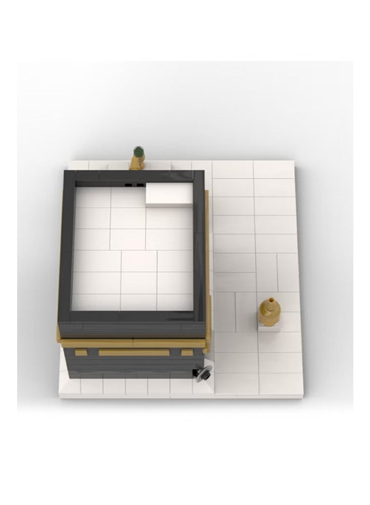 Muslim building blocks Mecca Holy Mosque building set | Forbidden Mosque model | Mecca Islamic children's and adult toys | Kaaba building blocks puzzle game | DIY mosque building set | Ramadan Eid gift - Image 4