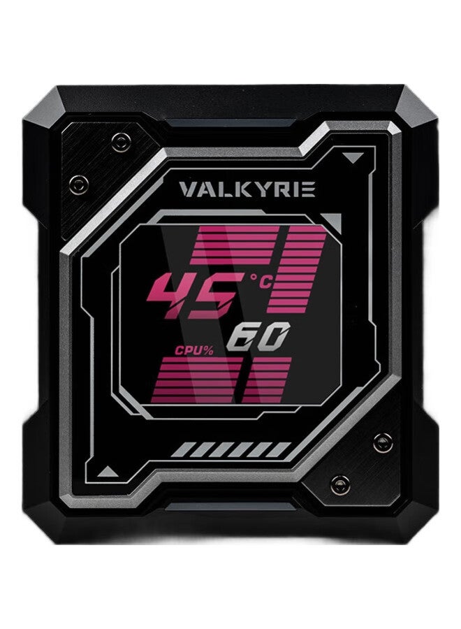 Valkyrie R125 Loki Vk Cpu Air Cooler, 7 Soldered Copper Heat Pipes, 2.4-Inch Ips Lcd Display, Compatible With Lga1700 Am5 - Image 2