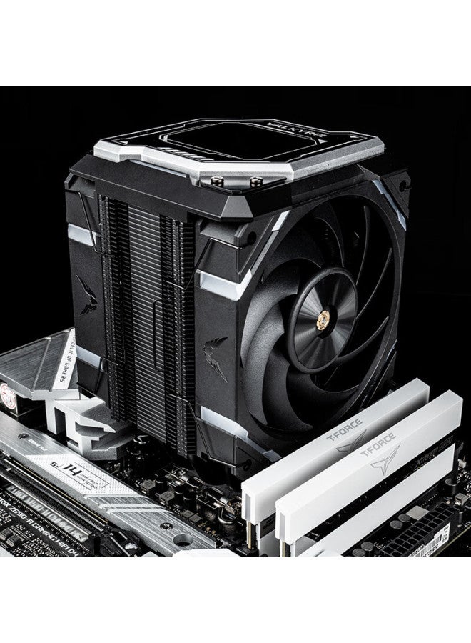 Valkyrie R125 Loki Vk Cpu Air Cooler, 7 Soldered Copper Heat Pipes, 2.4-inch Ips Lcd Display, Compatible With Lga1700 Am5 - Image 5