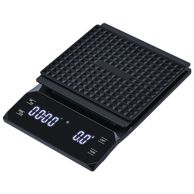 Precision Coffee Scale with Timer for Kitchen Black 