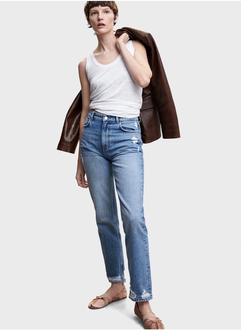 MANGO - Solid Tank Top - Image 1