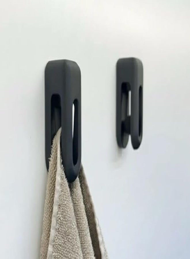 Beoals Modern Wall-Mount Towel Clip Hook – Minimalist Self-Locking Hanger for Towels, Cloths & Rags – Space-Saving Organizer for Kitchen, Bathroom & Garage - Image 2