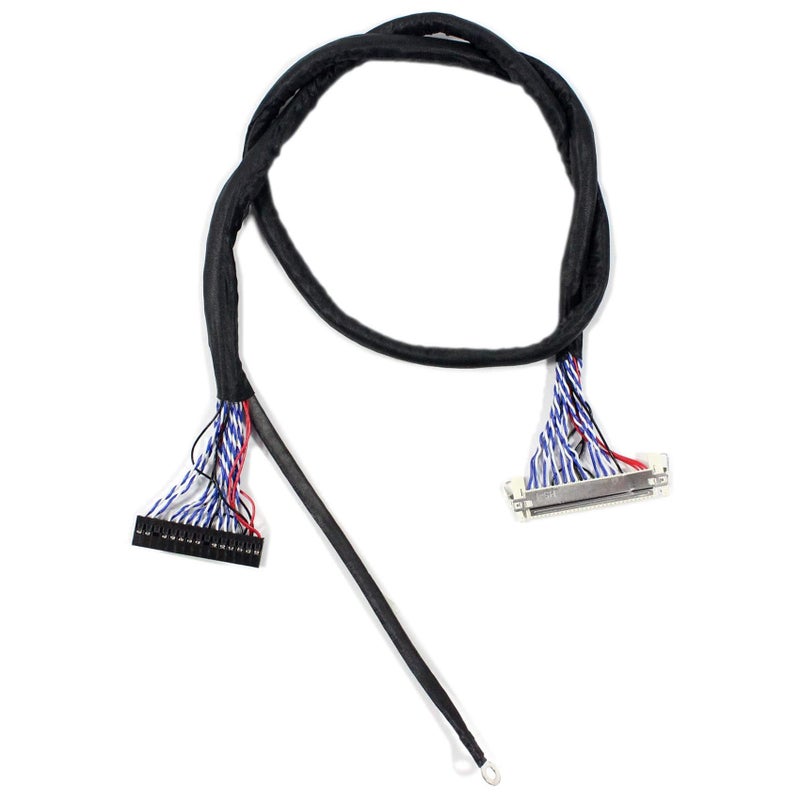 VSDISPLAY LVDS Cable FIX-30P 2ch 8bit for 17" 19" 20.1" 21.5" 1920x1050 Length 50cm, Laptop Screen LVDS Signal Wire - Image 5