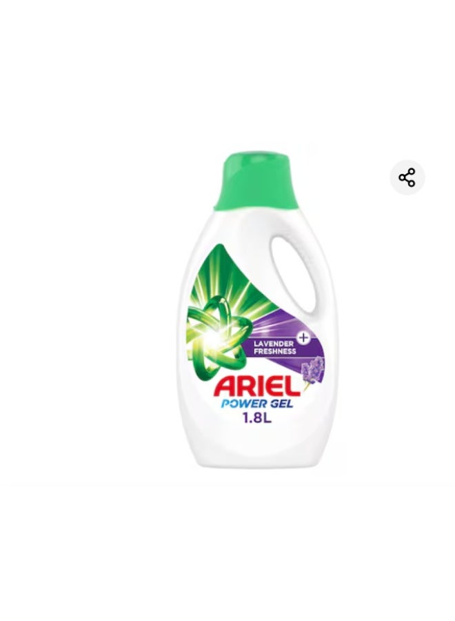 اريال منظف ​​الغسيل السائل أريال برائحة اللافندر المنعشة 1.8 لتر × 2 قطعة