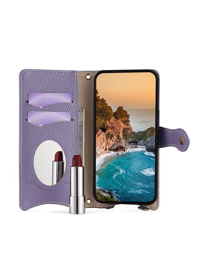 اس-توب جراب لهاتف Motorola Moto G Stylus 5G 2024 جراب هاتف من الجلد بتصميم ذيل السمكة بتصميم سلسلة من الليتشي - Image 3