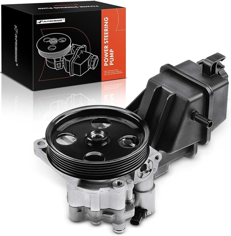 A-Premium Power Steering Pump with Pulley & Reservoir - Image 1
