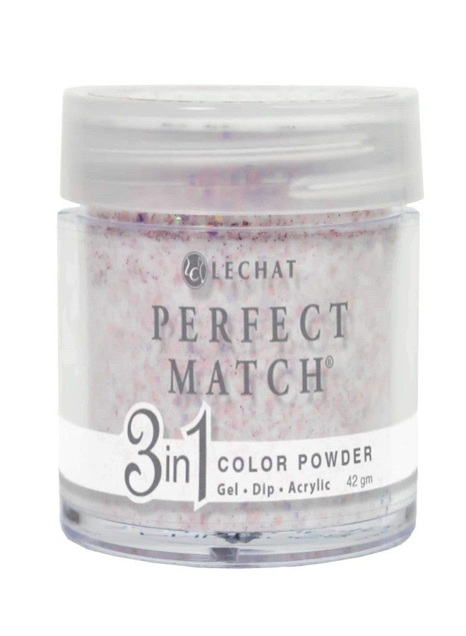 بودرة LECHAT Perfect Match 3 في 1 - لون Techno Pink Beat، وردي لامع، 1.48 أونصة