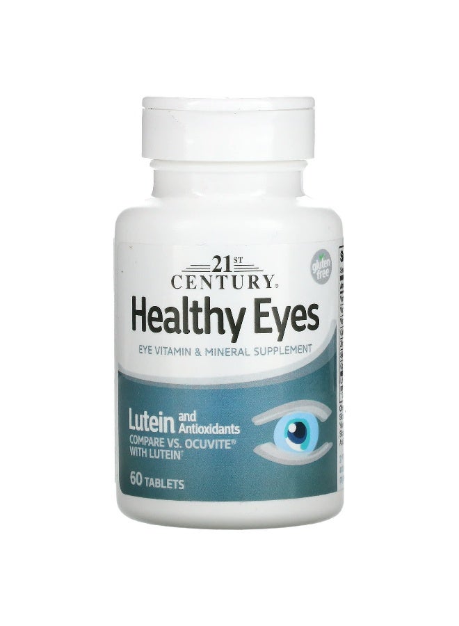 21st CENTURY 21st Century, Healthy Eyes, Lutein and Antioxidants, 60 Tablets 