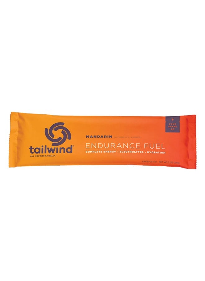 Tailwind Nutrition Endurance Fuel, Grab-And-Go Hydration Drink Mix With Electrolytes, Non-Gmo, Free Of Soy, Dairy, And Gluten, Vegan, Mandarin Orange, Pack Of 12  - Image 1